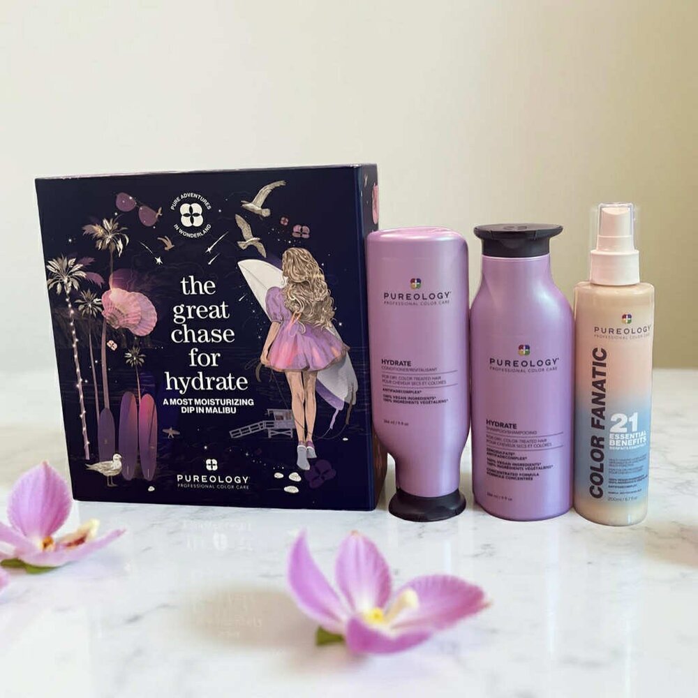 Pureology The Great Chase for Hydrate Shampoo Conditioner & 21 Essential Benefit